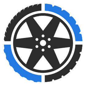 Autohjul logotyp - däck och fälgar