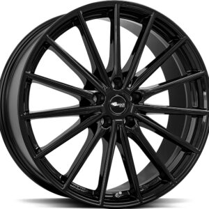 BROCK B43 Shiny Black 11x21 5/130 ET49 CB71.5 Kulkona R14